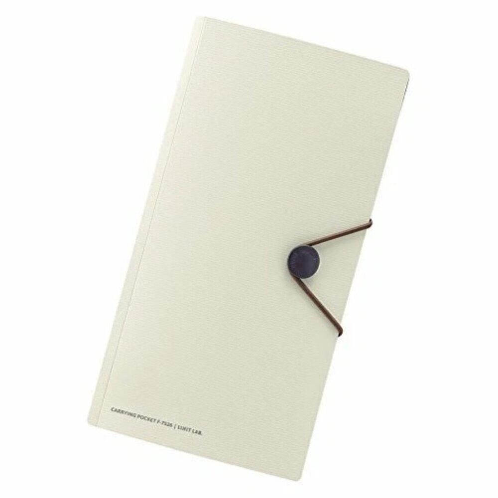 Lihit Lab Smart Fit Carrying Pocket (Folder) for Travel, Stickers, Maps